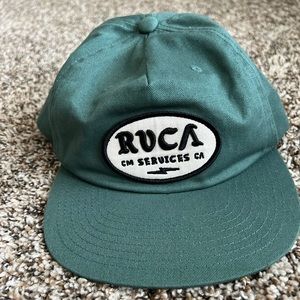 RVCA flat bill hat